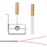 Aparat de vafe pentru coacerea vafelor pentru cornet de înghețată, 50–60 de vafe/oră, 74 x 124 mm 6