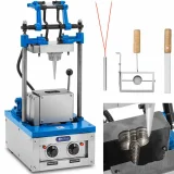 Aparat de vafe pentru coacerea vafelor pentru cornet de înghețată, 50–60 de vafe/oră, 74 x 124 mm
