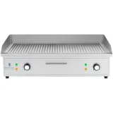 Grătar electric cu placă de gătit striată 700 x 400 mm 4400 W 5