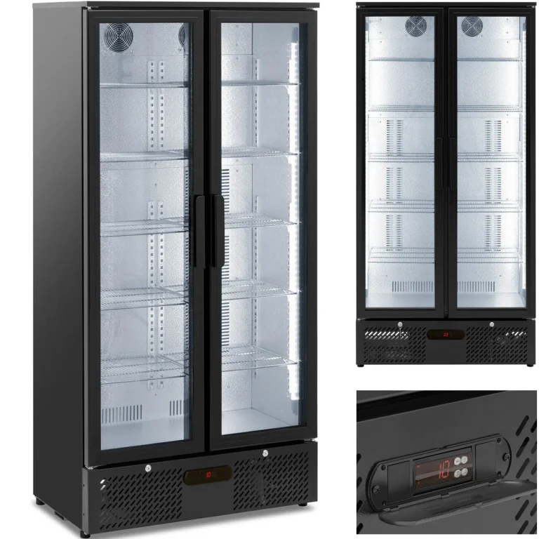 2 ajtós, üvegajtós bárhűtő italokhoz, 458 L, 295 W