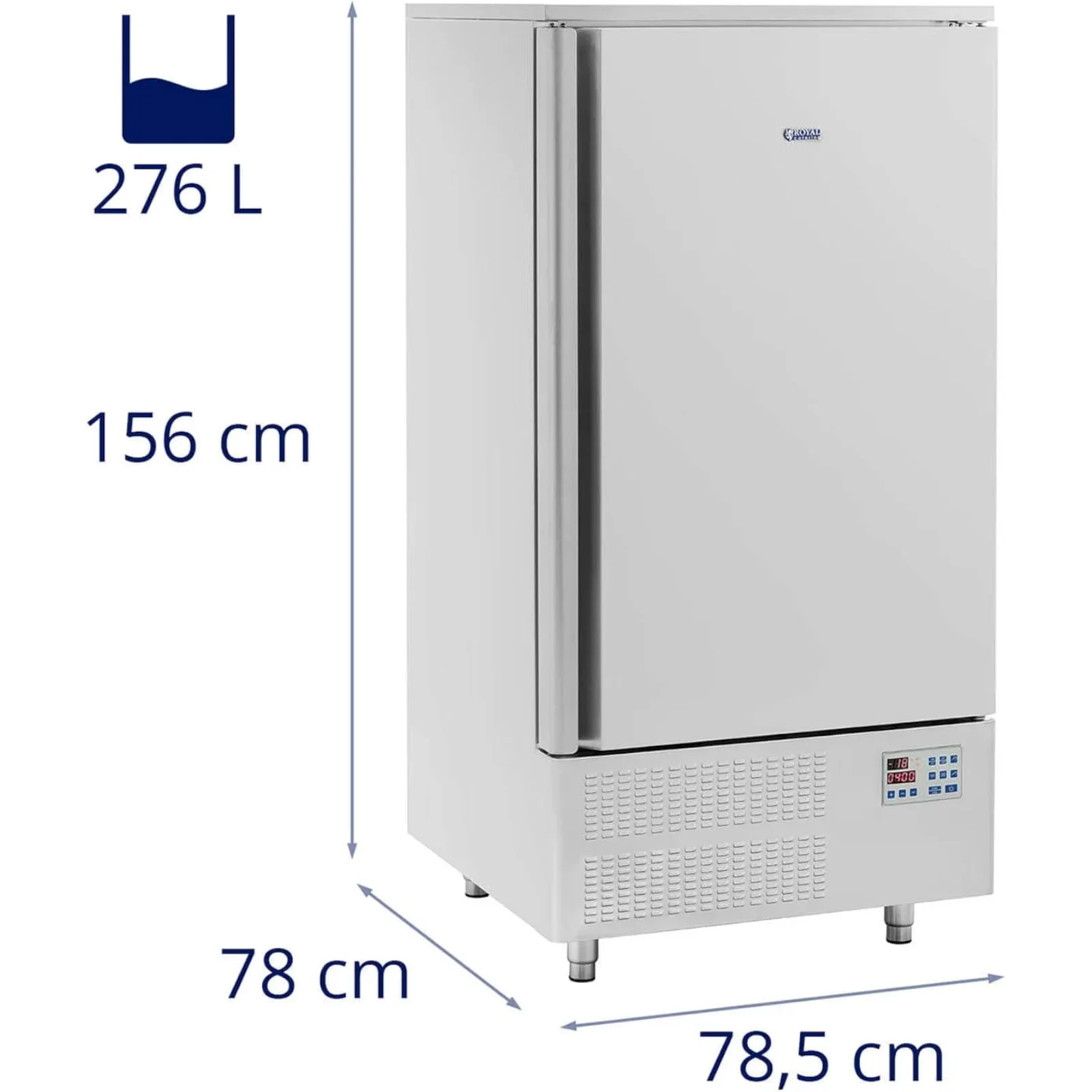 LCD-Schnellkühler/Kühlschrank 276 l 1350 W 8