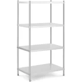 Raft metalic de depozitare pentru industria alimentară, până la 200 kg, 100 x 60 x 180 cm 2