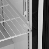 Congelator orizontal cu ușă de sticlă de 380 L, cu încuietoare, -18 °C 5