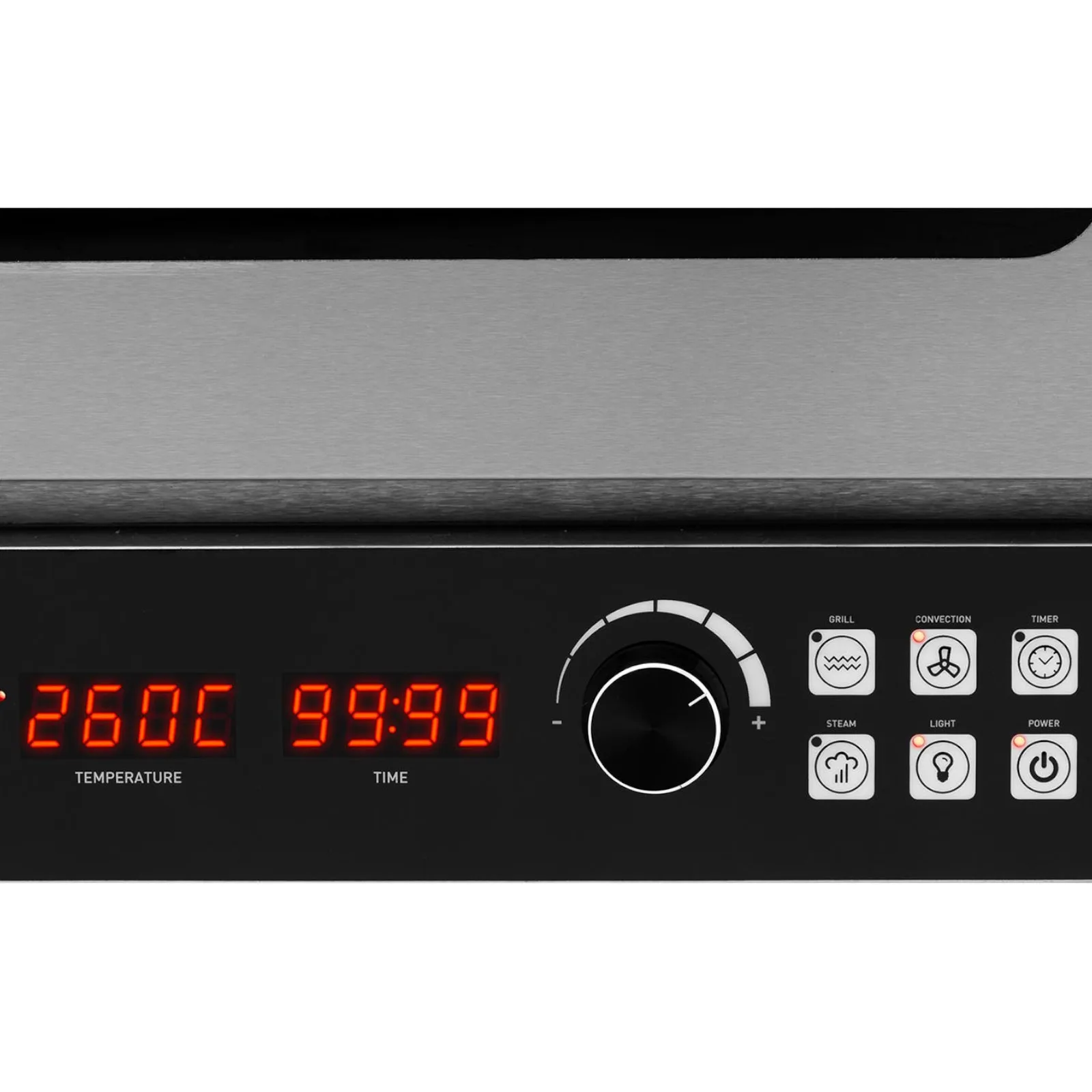 Konvekciós sütő gőz- és grillfunkcióval, max. 260 °C, 230 V, 2800 W 3