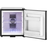 Szállodai hűtőszekrény, csendes, zárható minibár, 65 W, 28 l 2