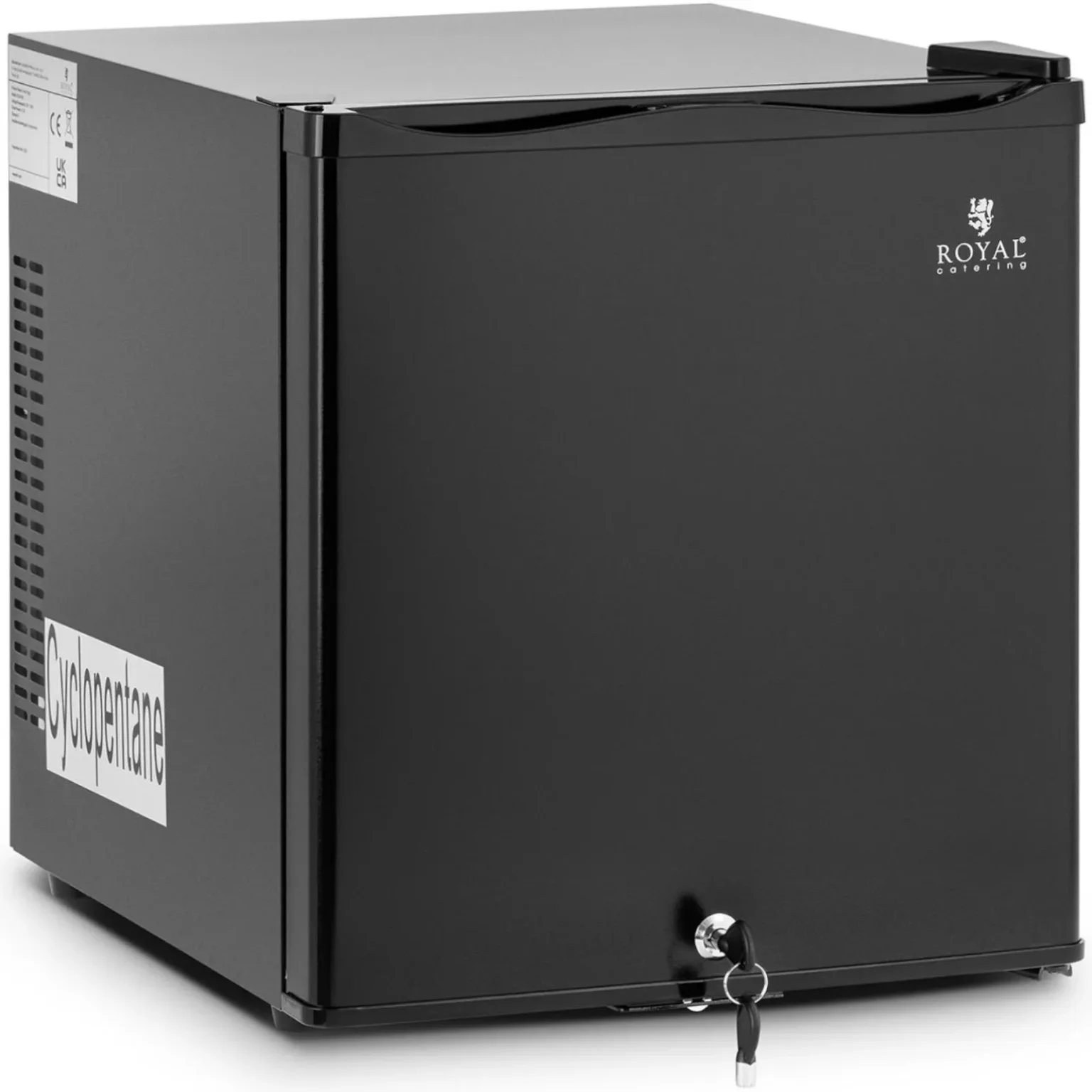 Szállodai hűtőszekrény, csendes, zárható minibár, 65 W, 28 l Szállodai hűtőszekrény, csendes, zárható minibár, 65 W, 28 l
