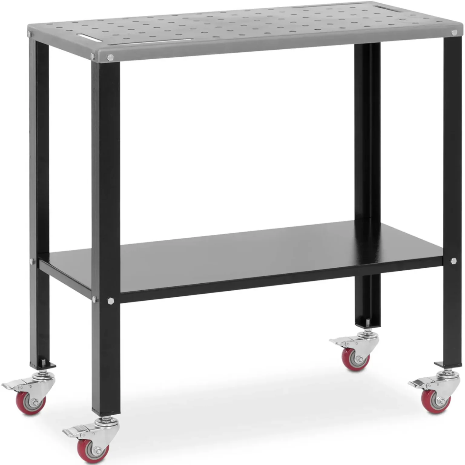 Mobilný zvárací a montážny stôl s policou, nosnosť až 544 kg, 91 x 46 cm