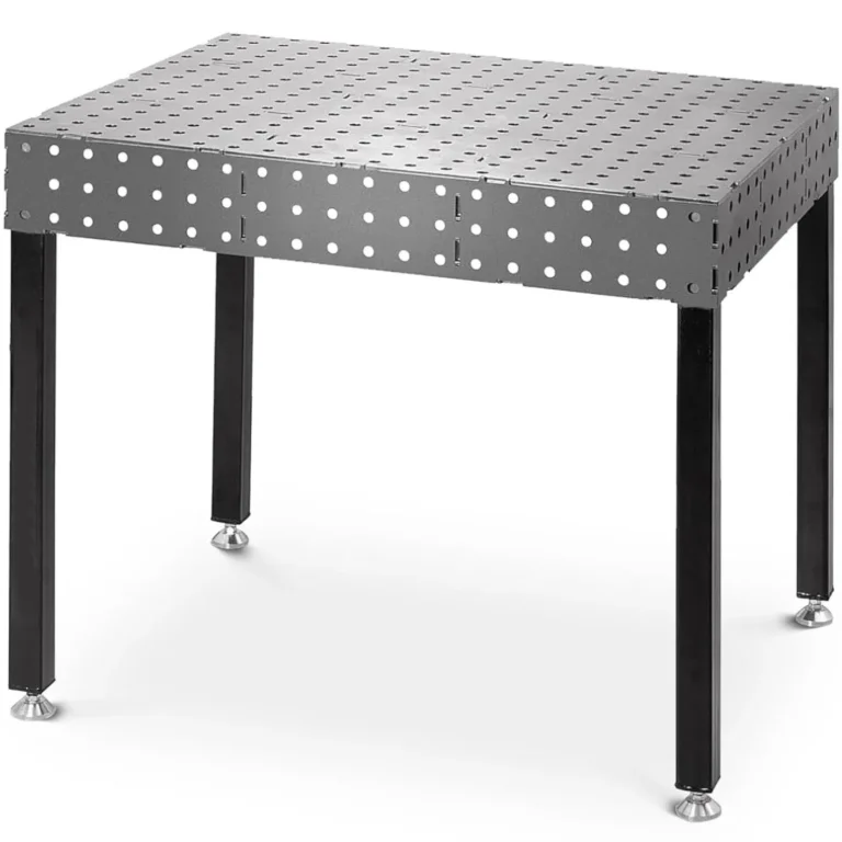 Hegesztő- és szerelőasztal peremmel, max. 1000 kg, 120x80 cm