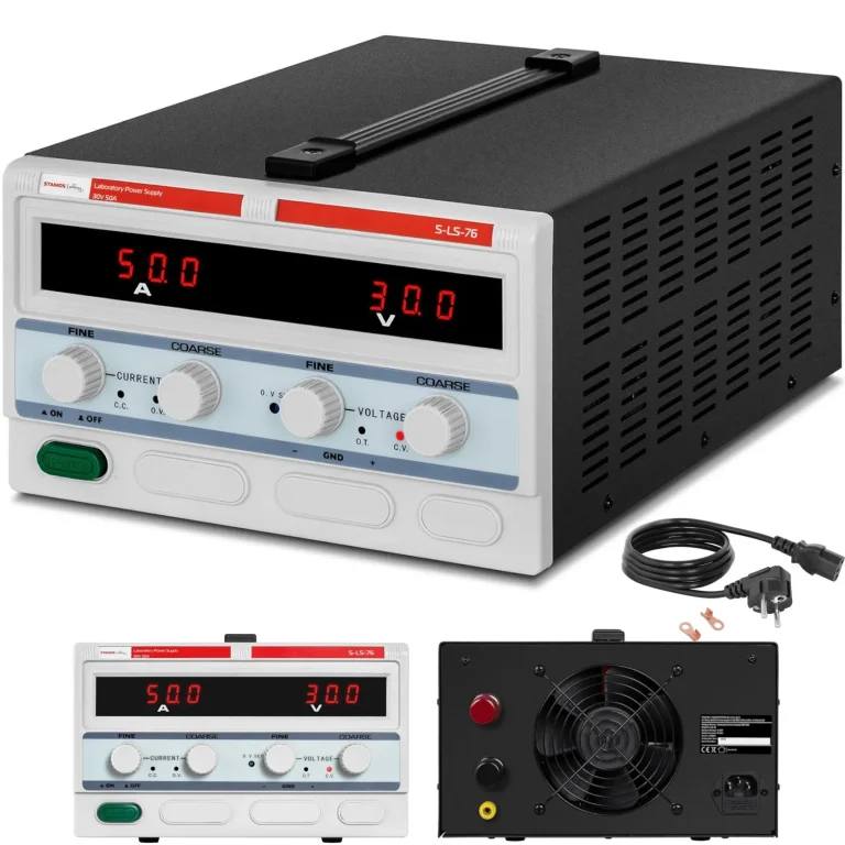 OVP OTP OPP 0-50 A 0-30 V 1500 W laboratóriumi kapcsolóüzemű tápegység