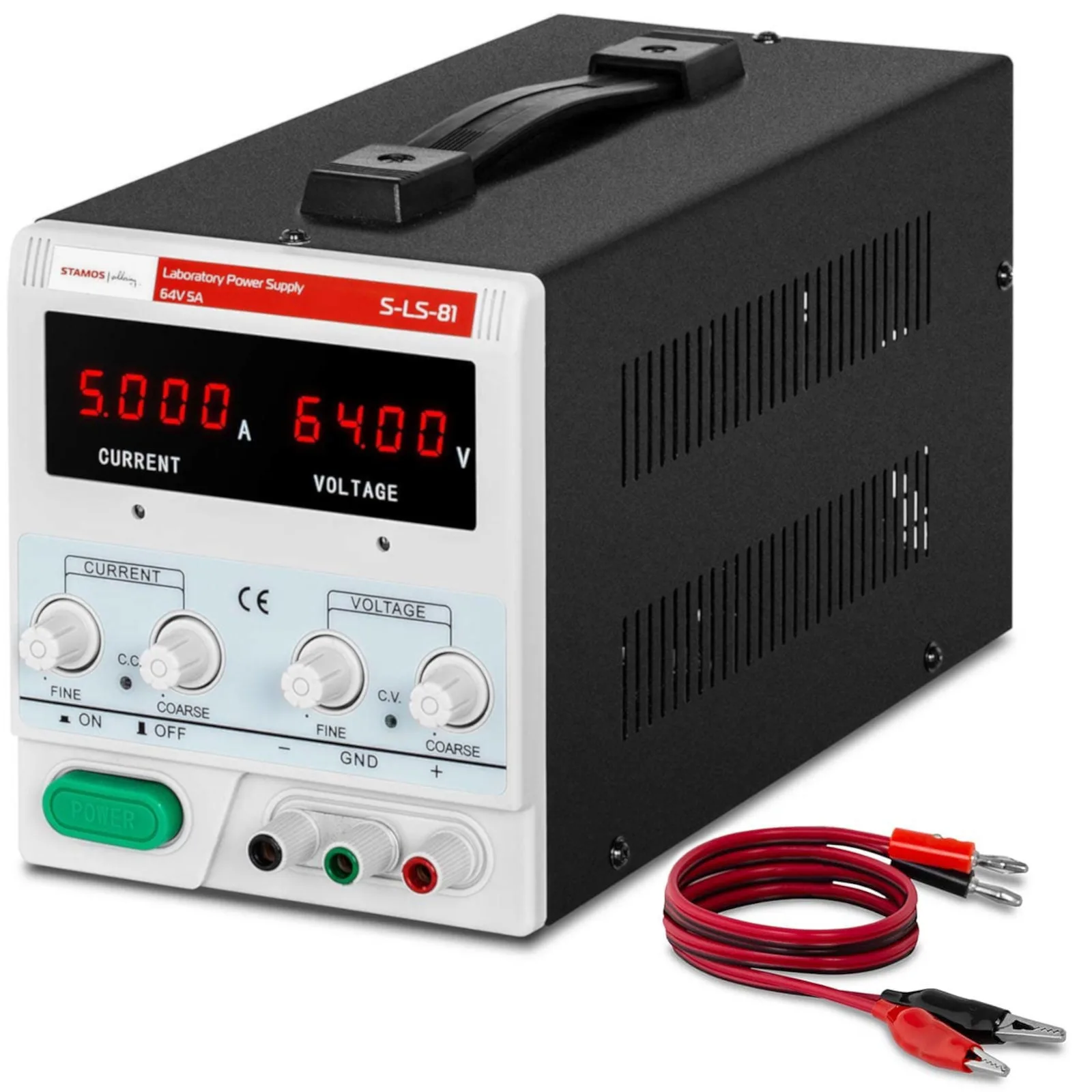 Laboratóriumi tápegység 0–64 V, 0–5 A, 320 W