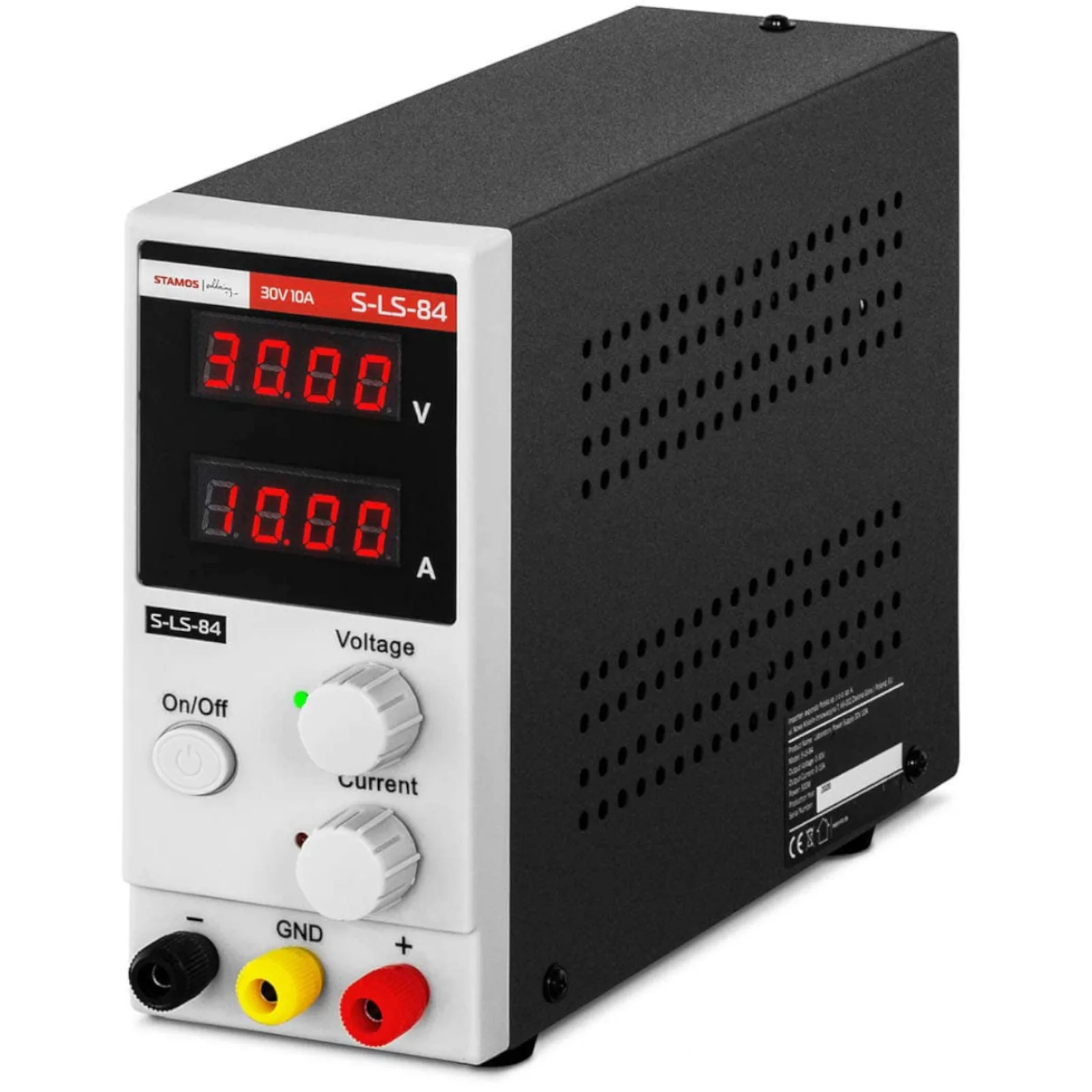Laboratóriumi tápegység 0–30 V 0–10 A 300 W 2