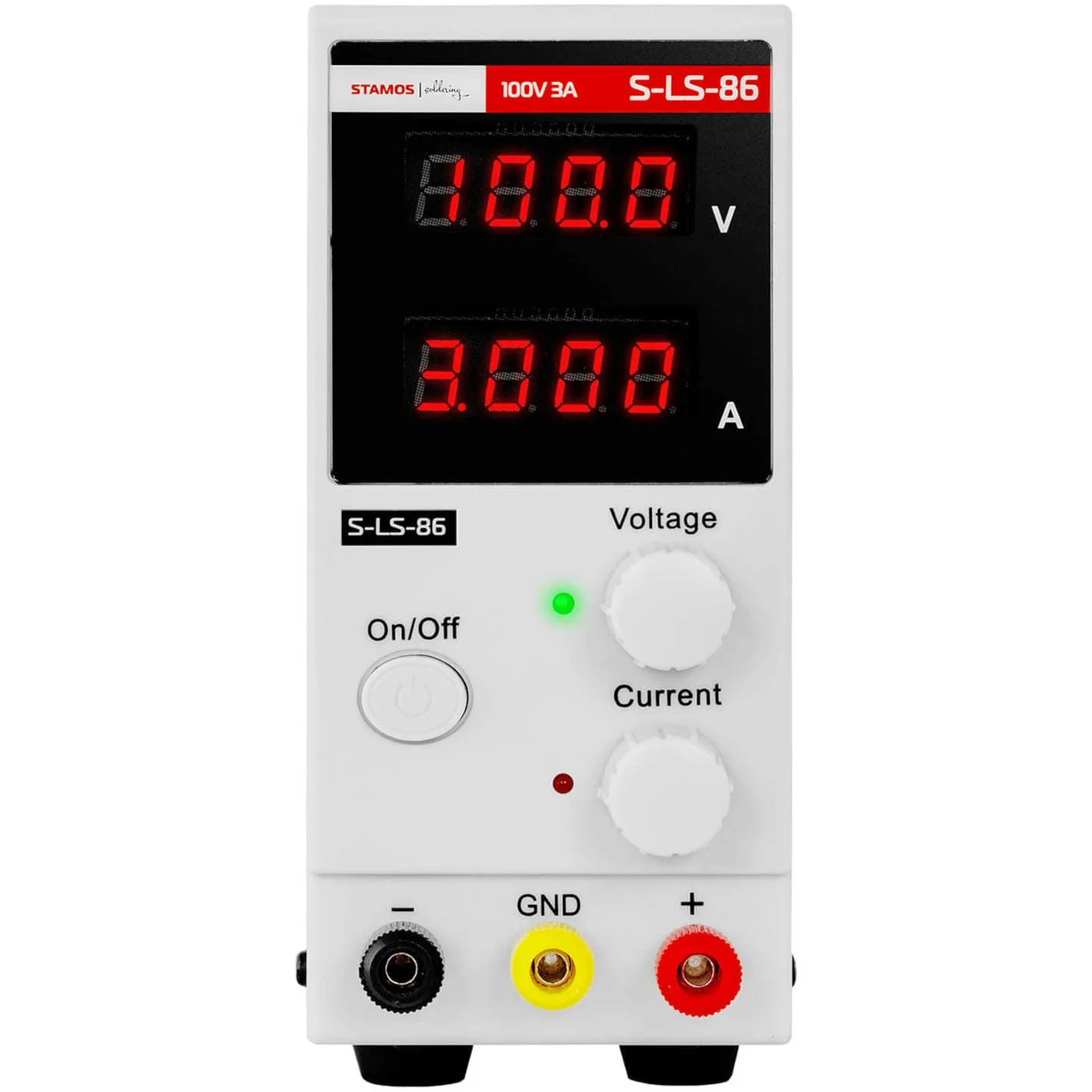 Állítható laboratóriumi tápegység 0–100 V, 0–3 A, 300 W 3