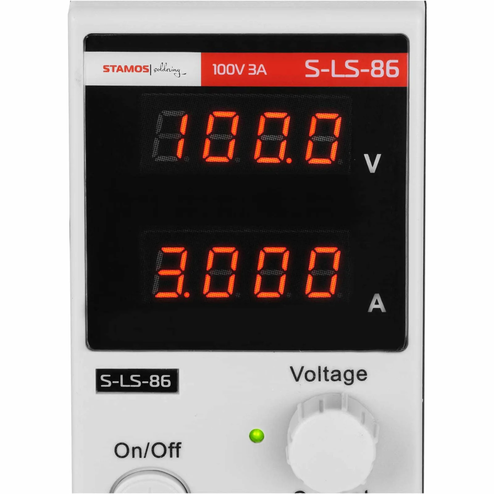 Állítható laboratóriumi tápegység 0–100 V, 0–3 A, 300 W 6