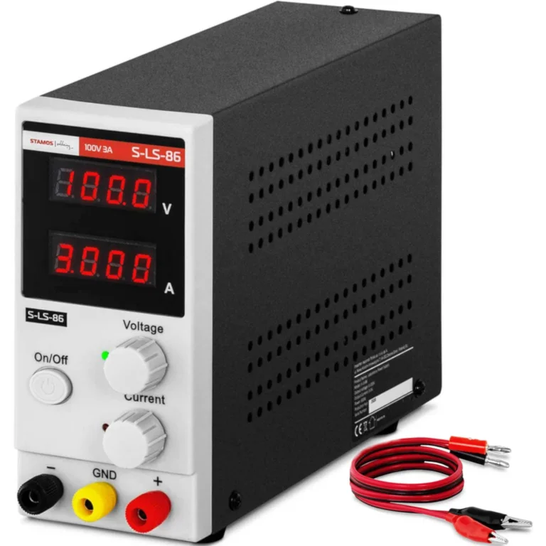 Állítható laboratóriumi tápegység 0–100 V, 0–3 A, 300 W
