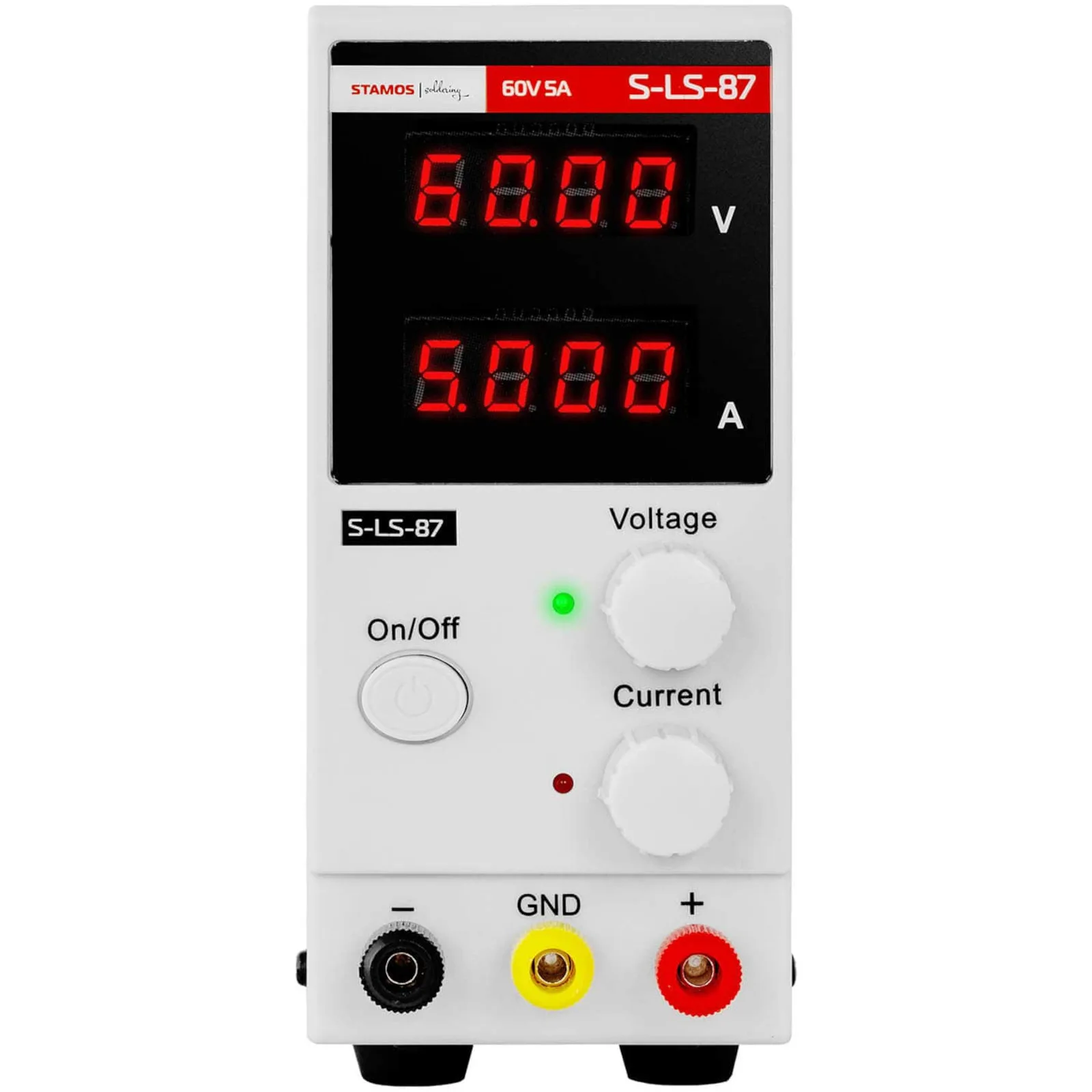 0–60 V, 0–5 A, 300 W-os laboratóriumi tápegység 3