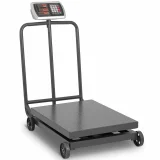 Industrijska platformna vaga na kotačima, 600 kg / 100 g, LCD 2