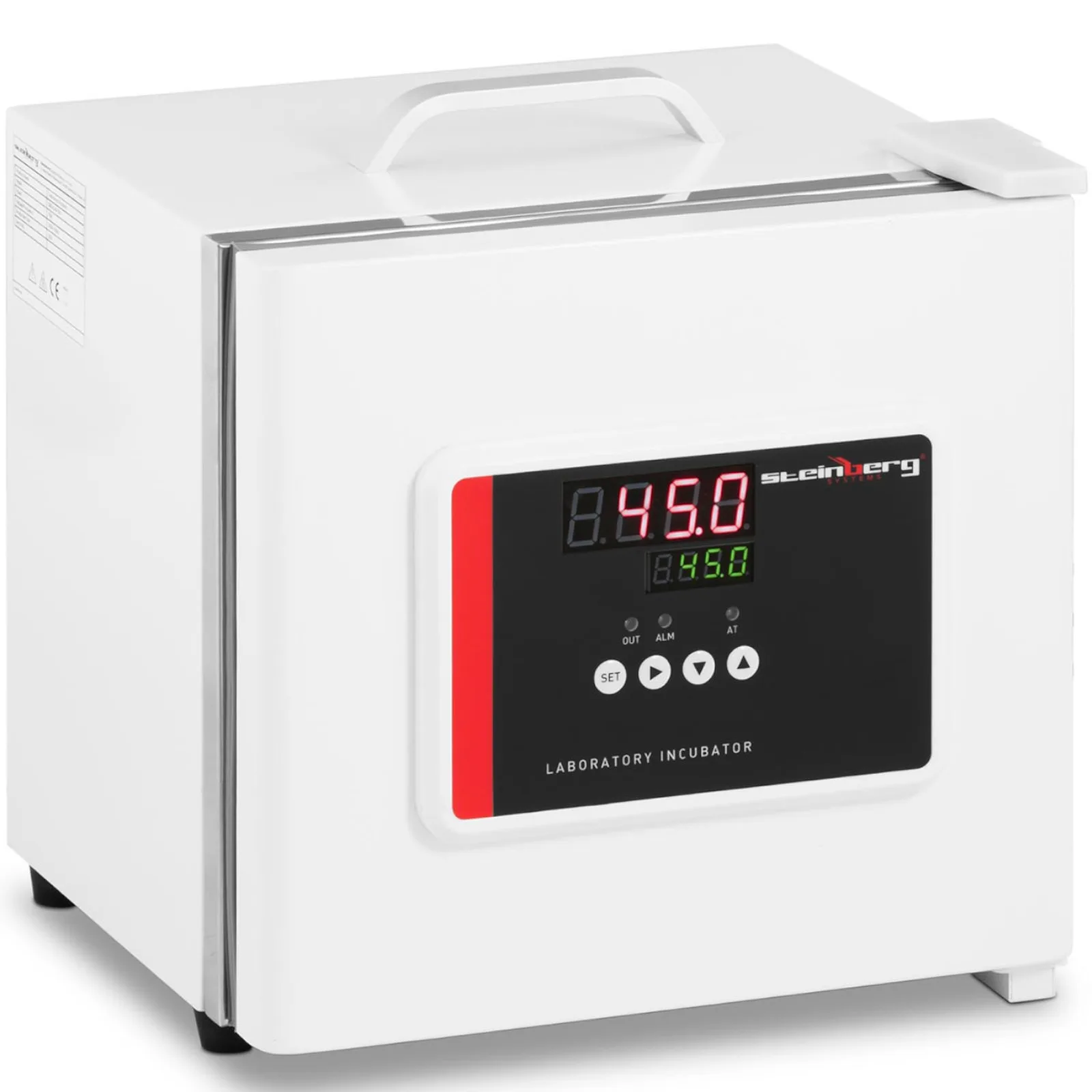 45 °C 7,5 l-es mikrobiológiai laboratóriumi inkubátor