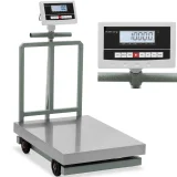 Cântar de platformă mobil pentru depozit, 80x60 cm, 1000 kg / 0,2 kg