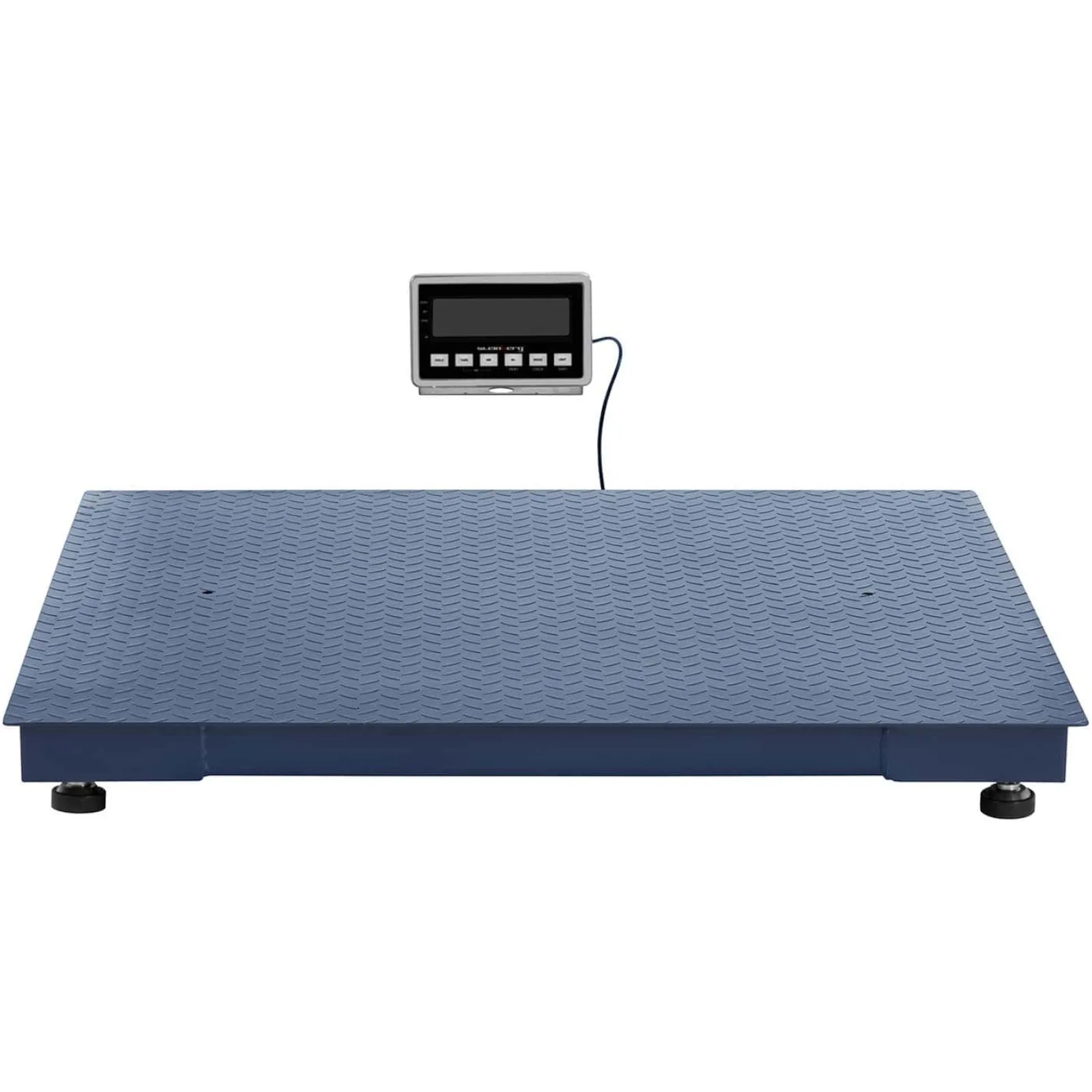 LCD-Lagerplattformwaage 120 x 120 cm 3000 kg / 1 kg 5