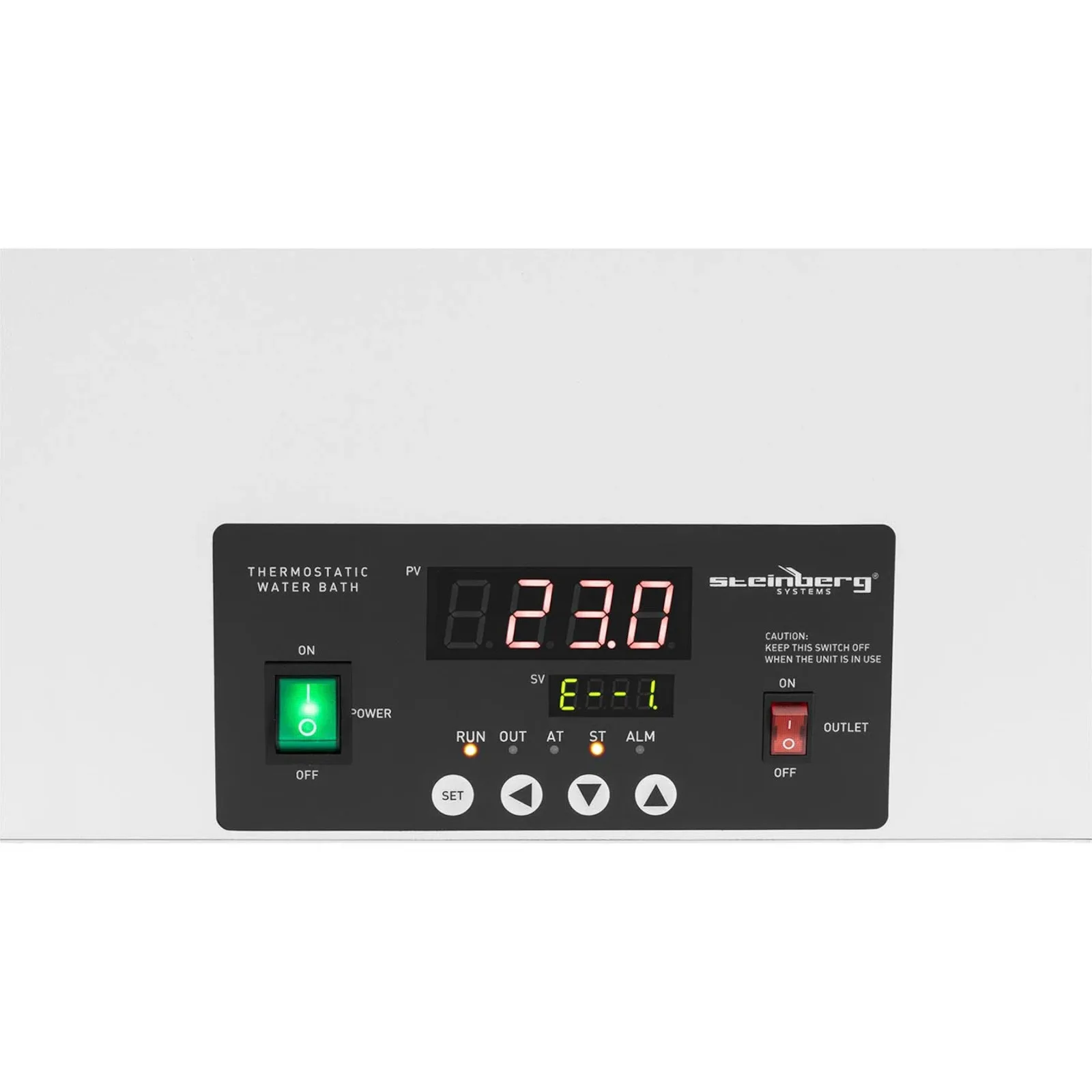 6-miestny laboratórny vodný kúpeľ 5–100 °C 22,5 l 3