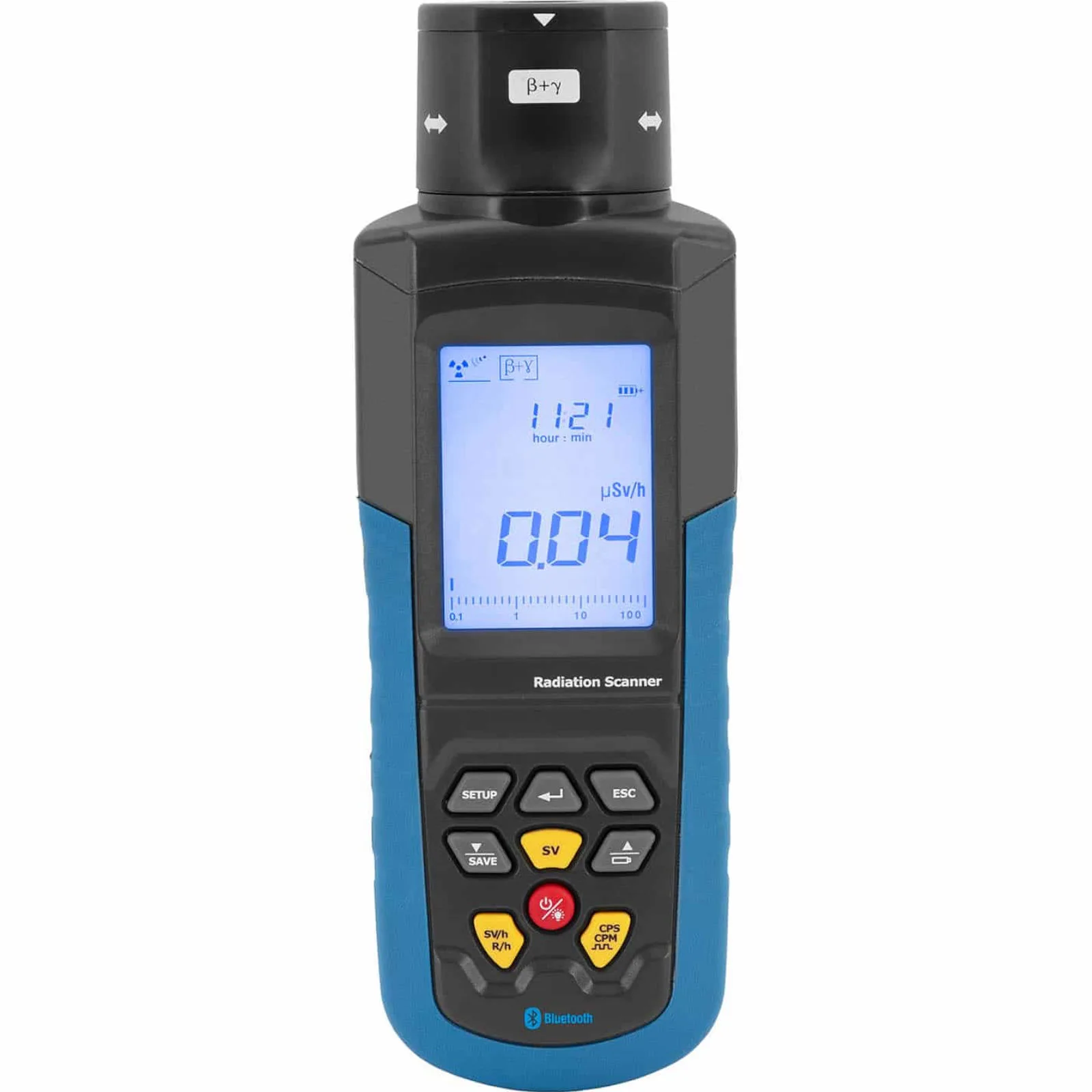 LCD Bluetooth Geiger-számláló radioaktív és röntgensugárzáshoz + hordtáska 3
