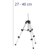 Stativ za laserski križni ciljnik, 27–40 cm, navoj 1/4'' 4
