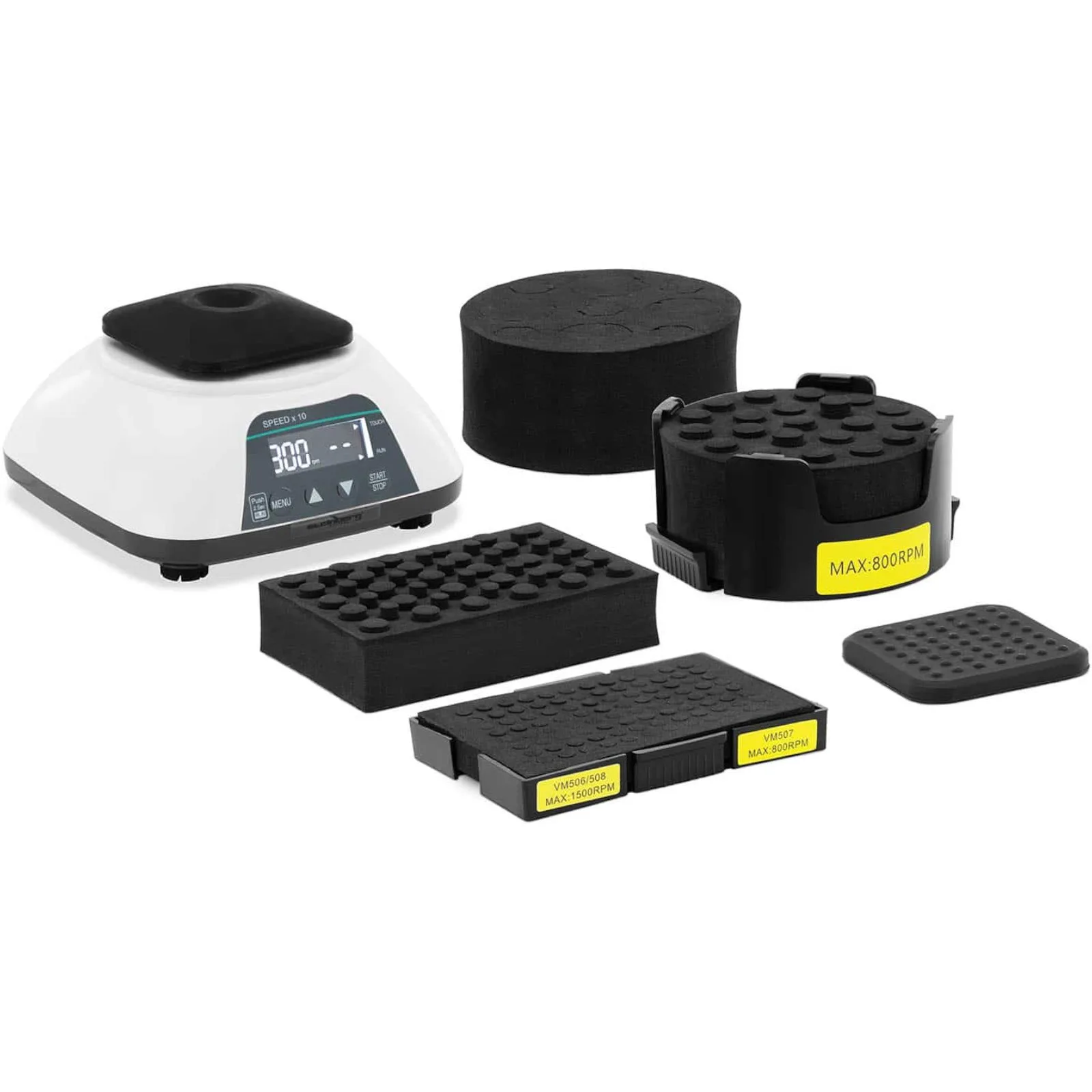 Vortex laboratóriumi centrifuga, 7 modul, 20 W, 3000 fordulat/perc