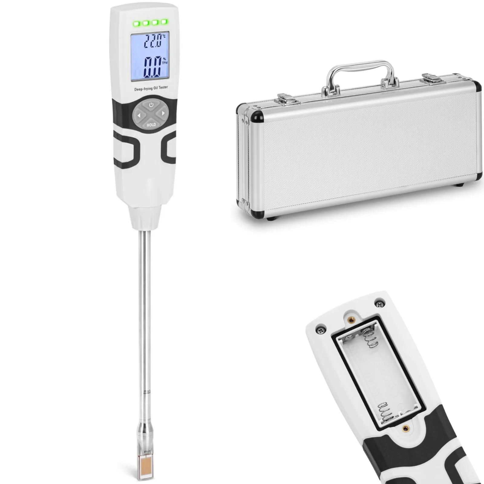 TPM LCD 40-200 °C Speiseöl-Qualitätsprüfer