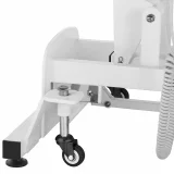 Elektrische Massageliege NANTES, 3 Motoren, Tragkraft 250 kg – Weiß 4