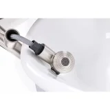 Scaun electric pentru pedichiură HAVANA cu suport pentru picioare și cadă pentru picioare - Gri 4