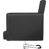 Scaun de coafură, frizerie și cosmetică Physa BEDFORD cu suport pentru picioare - Negru 6