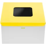 Coș de gunoi de 60 L pentru sortarea deșeurilor - metal și plastic 3