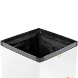 Coș de gunoi de 60 L pentru sortarea deșeurilor - metal și plastic 4