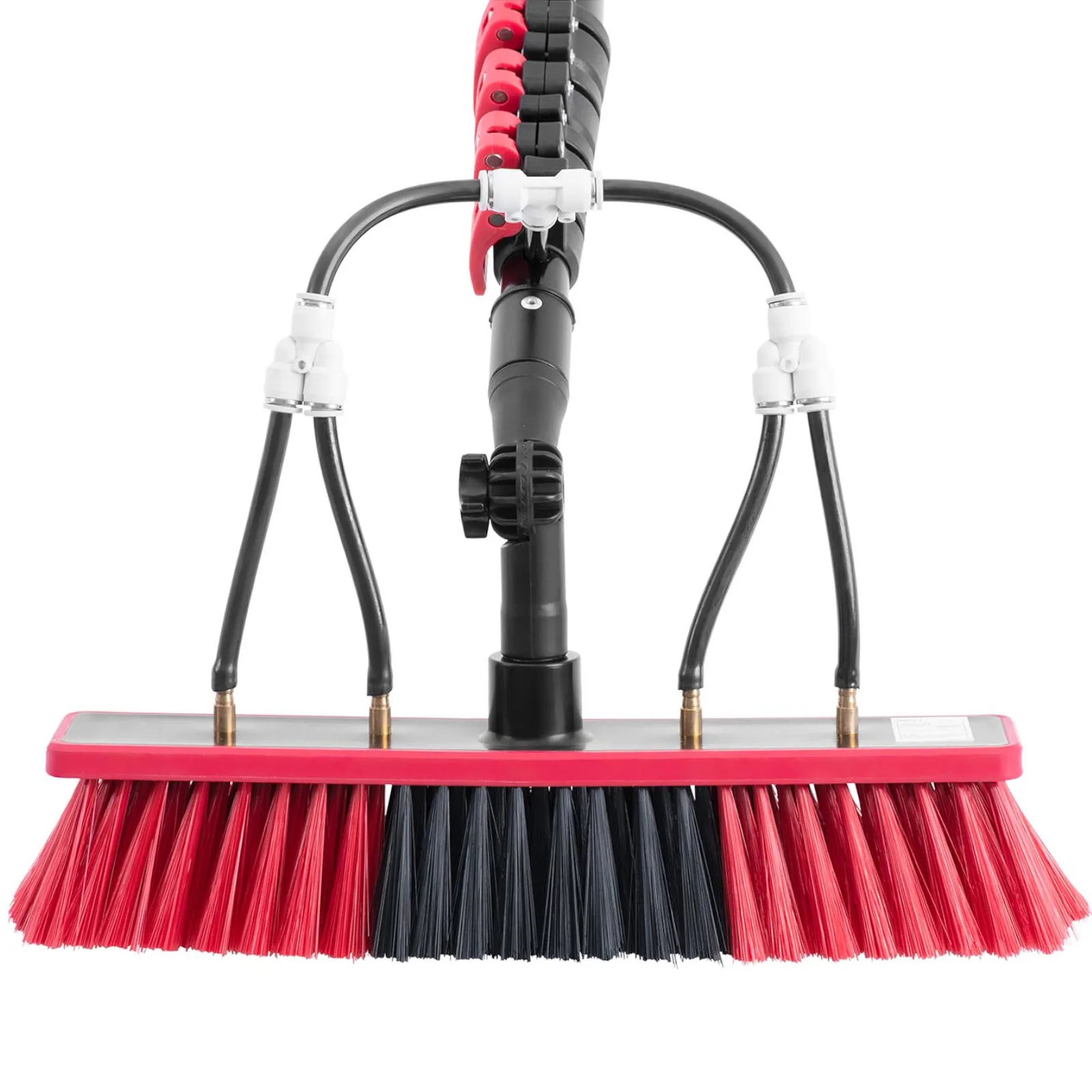Telescopic water spray brush with hose for cleaning windows and solar panels, length 7.2 m 4