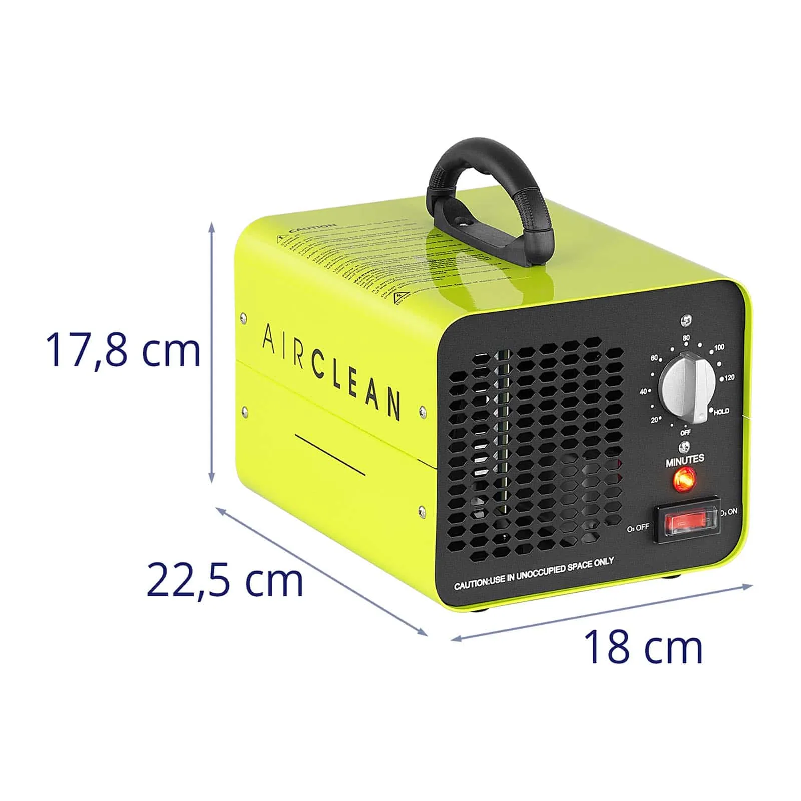 Generator ozona s tajmerom za ozonizaciju zraka, 10.000 mg/h, 98 W 5
