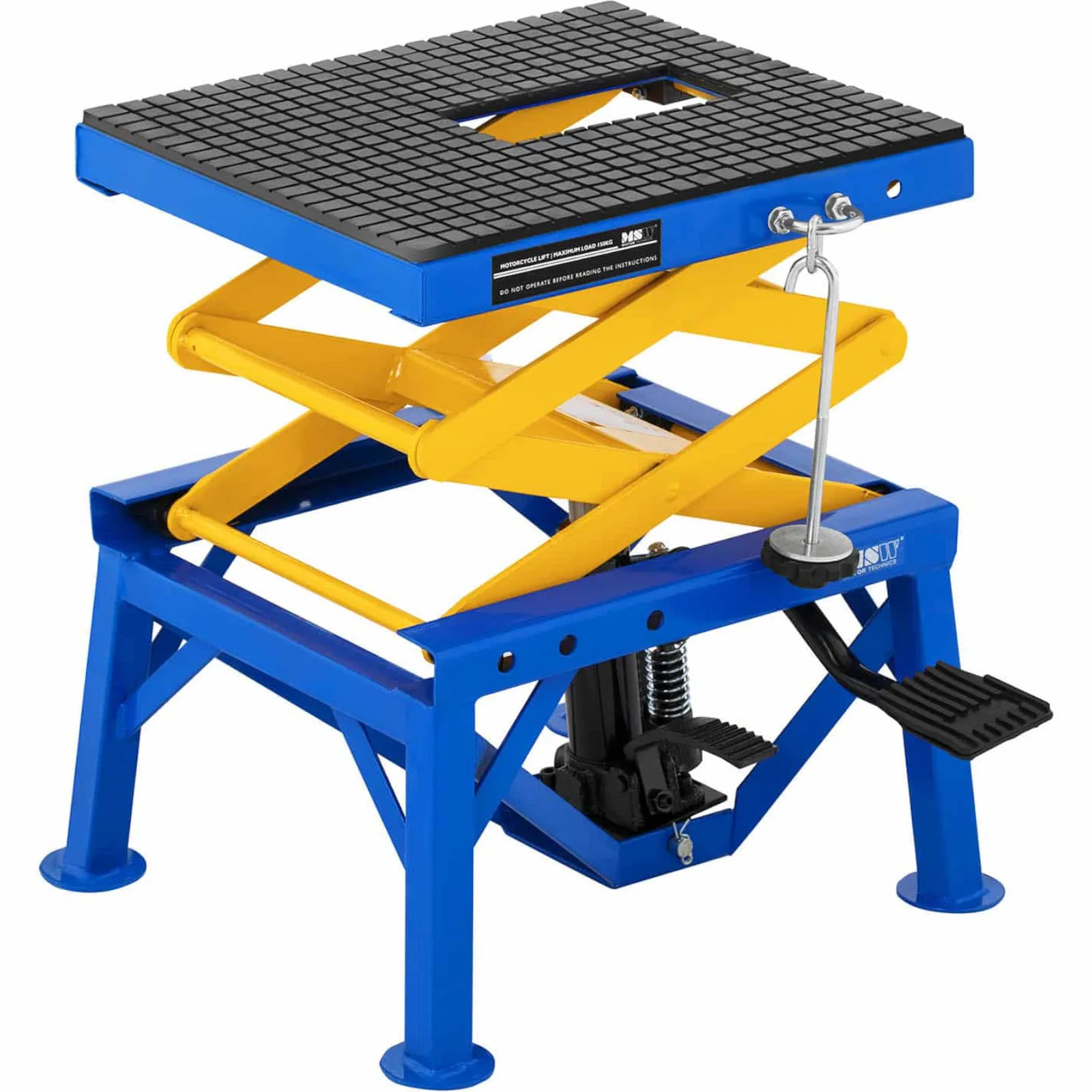 Elevator cu foarfece pentru motociclete 35-87 cm 150 kg 3