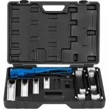 Ručný ohýbač rúrok XPAP pre rúrky PEX a medené rúrky, priemer 16–32 mm, 4 hlavy 4