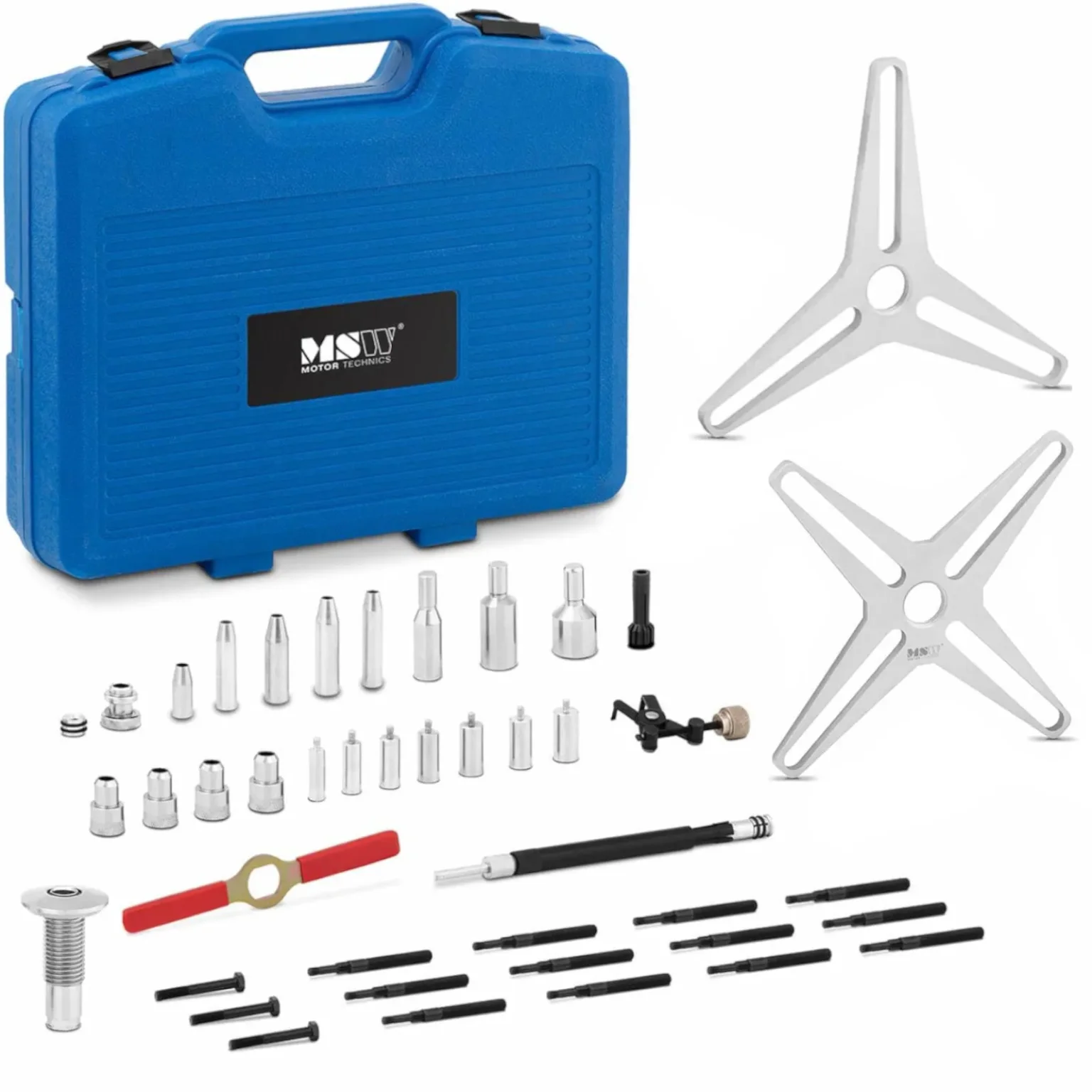 Set de scule pentru montarea și demontarea volantelor cu două mase autoaliniabile SAC Set de scule pentru montarea și demontarea volantelor cu două mase autoaliniabile SAC