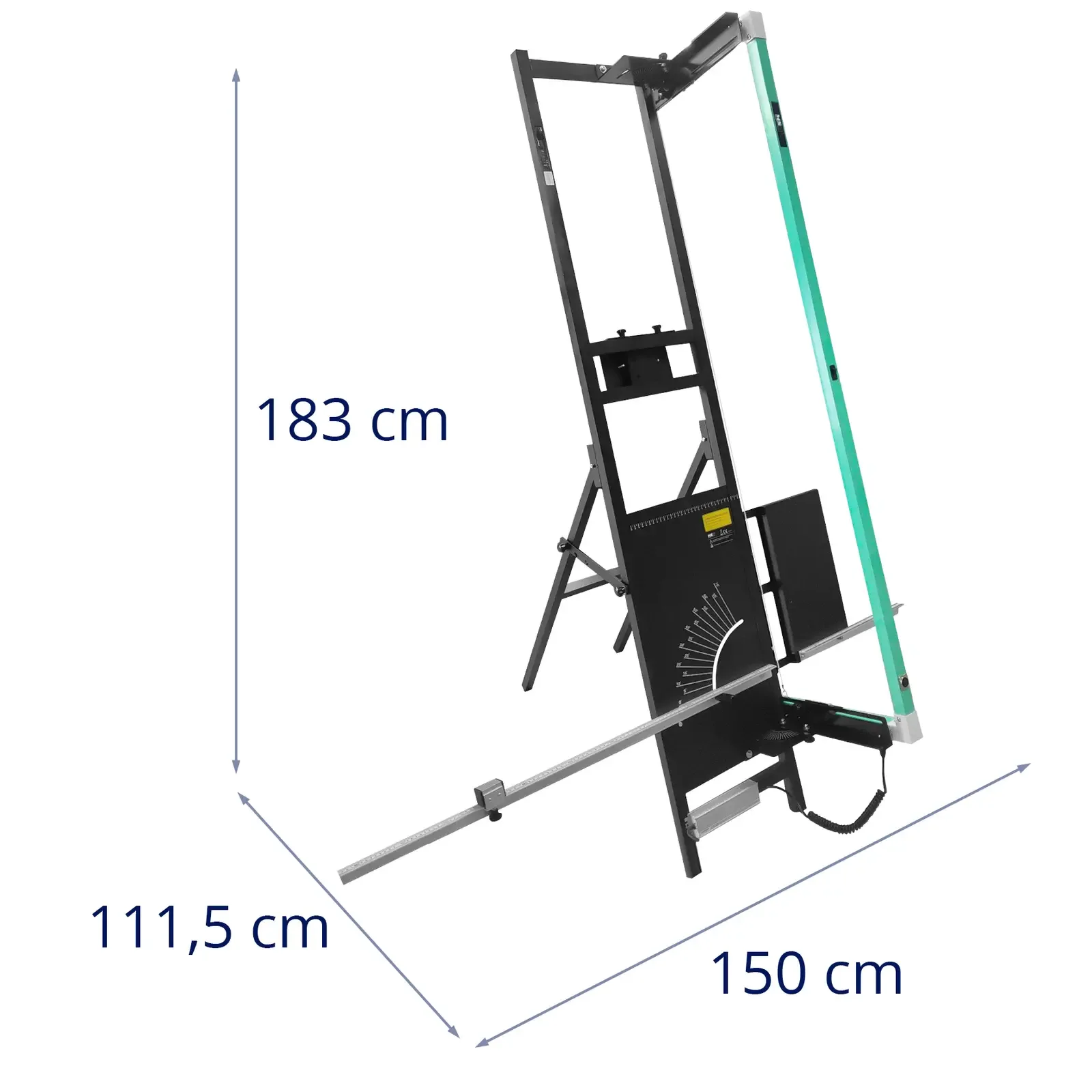 Rezací stroj na polystyrén so stojanom a termickým nožom 1350 / 330 mm 200 W 10