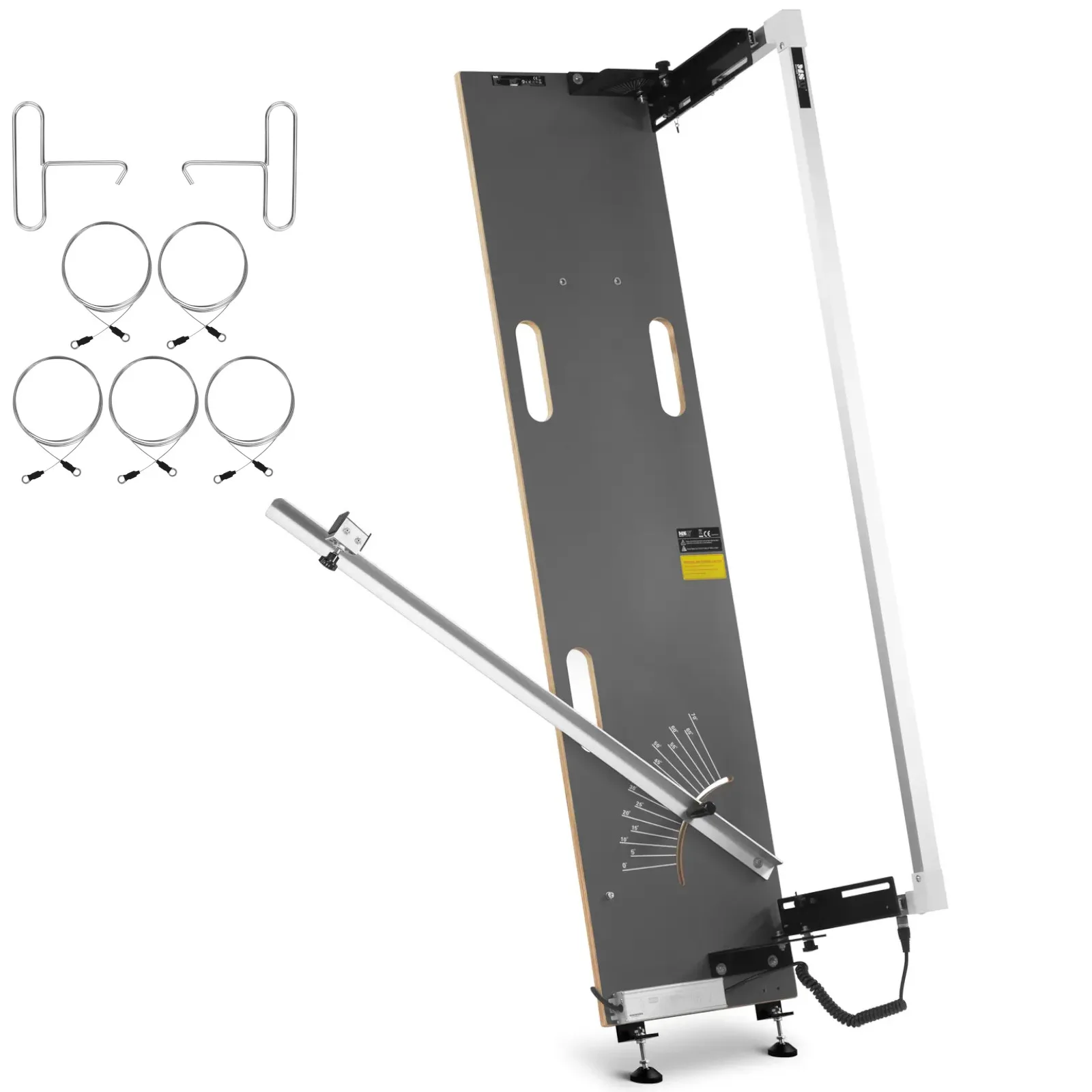 Mașină de tăiat polistiren cu cuțit termic pe picioare, lungime 1070 mm, adâncime 310 mm, 160 W