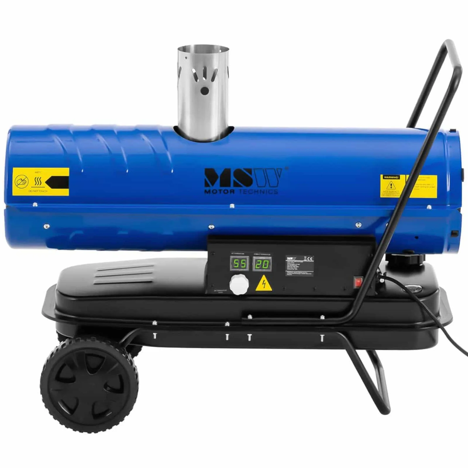 Încălzitor pe ulei pentru hale și încăperi mari 1071 m³/h 20 kW 6