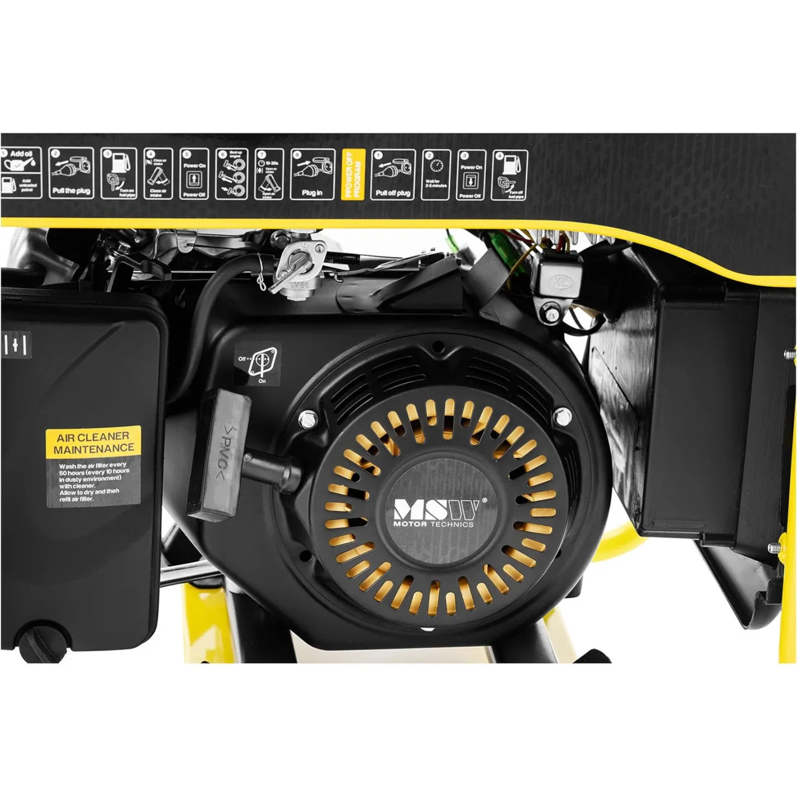 Wechselrichter-Stromgenerator, 5 l, 230 V, 3600 W, AVR 4