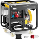 Mobil dízelgenerátor 240/400 V 8500 W 10 kVA 30 l