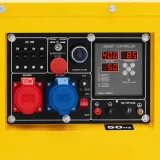 Generator diesel pe roți, 240/400 V, 8500 W, 10 kVA, 30 L 3