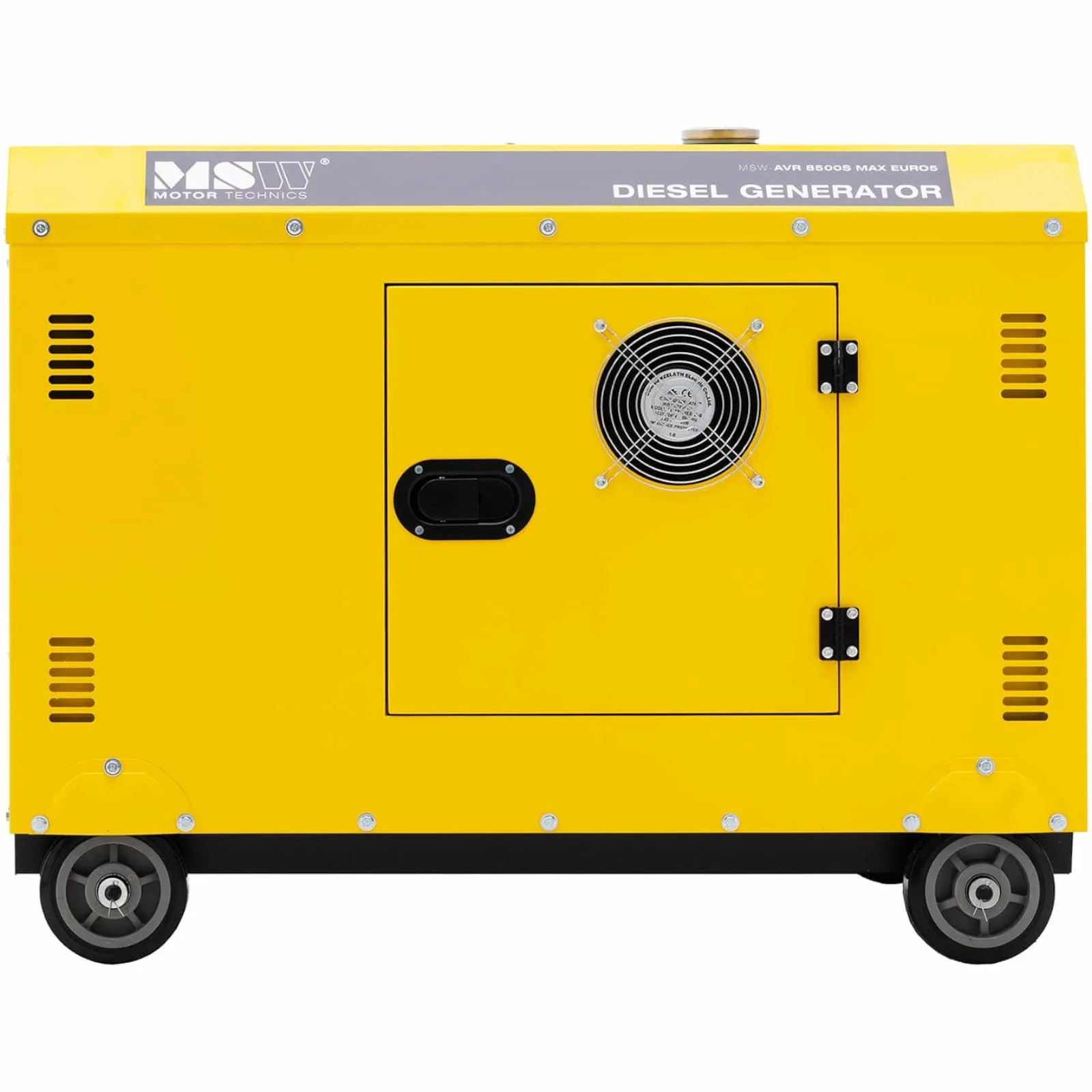 Kerekes dízelgenerátor, 240/400 V, 8500 W, 10 kVA, 30 l 8