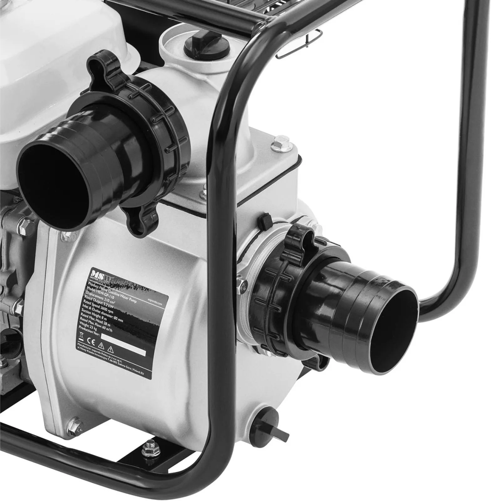Pompă de apă pe benzină HP 3,6 L 60 m³/h 4