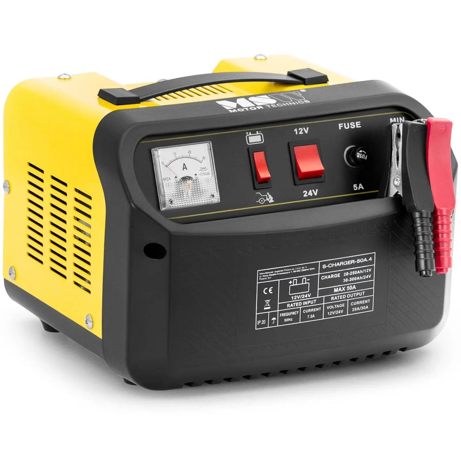 Autobatterieladegerät mit Starthilfefunktion, 12/24 V, 45 A 2