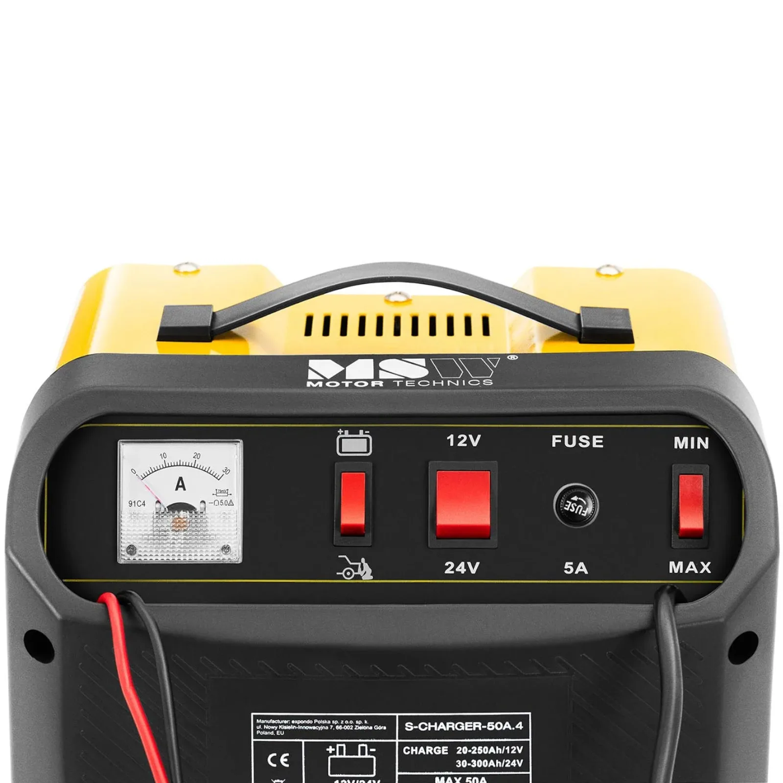 Autobatterieladegerät mit Starthilfefunktion, 12/24 V, 45 A 3