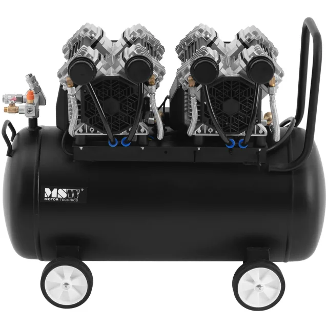 Olajmentes légkompresszor, 50 liter, 3–12 bar, 3000 W
