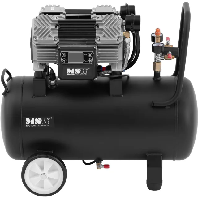 Olajmentes kompresszor, 36 literes légkompresszor, 3–12 bar, 1500 W